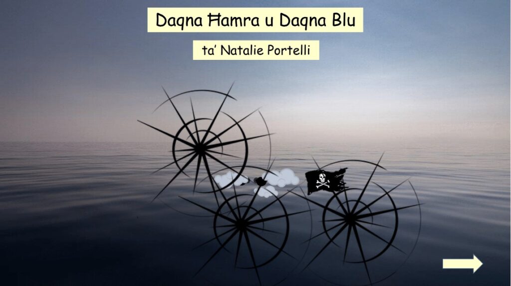 Daqna ħamra u daqna blu