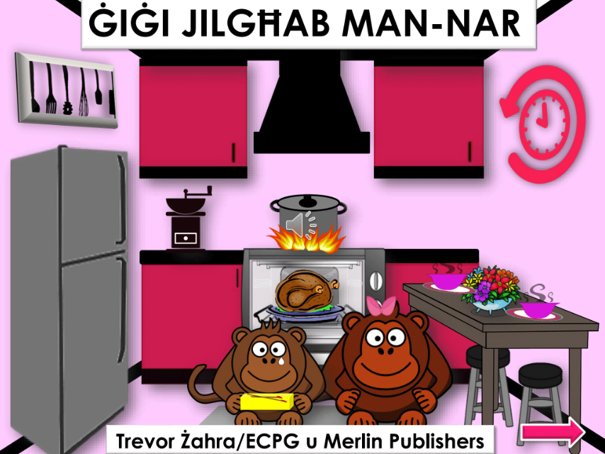 Ġiġi jilgħab man-nar
