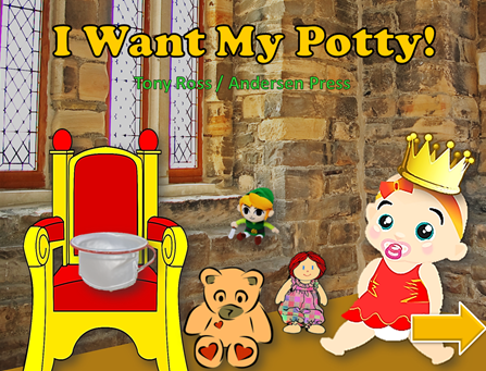 I want my potty