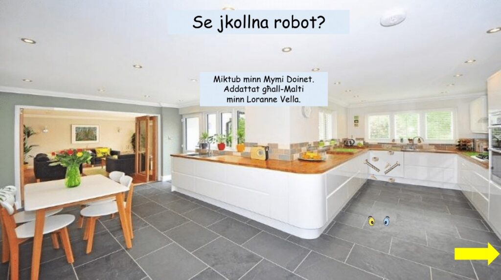 Se jkollna robot. Le grazzi - Ir-Raba' Sena