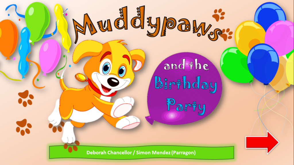 muddypaws and the birthday party