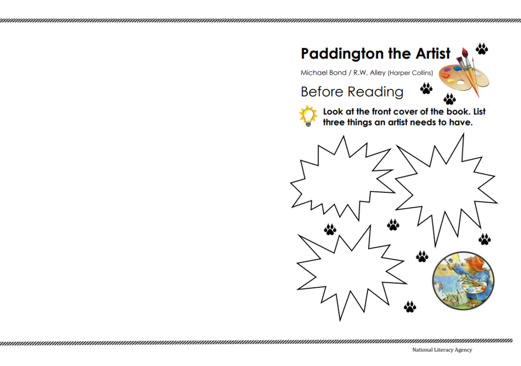 Paddington the Artist