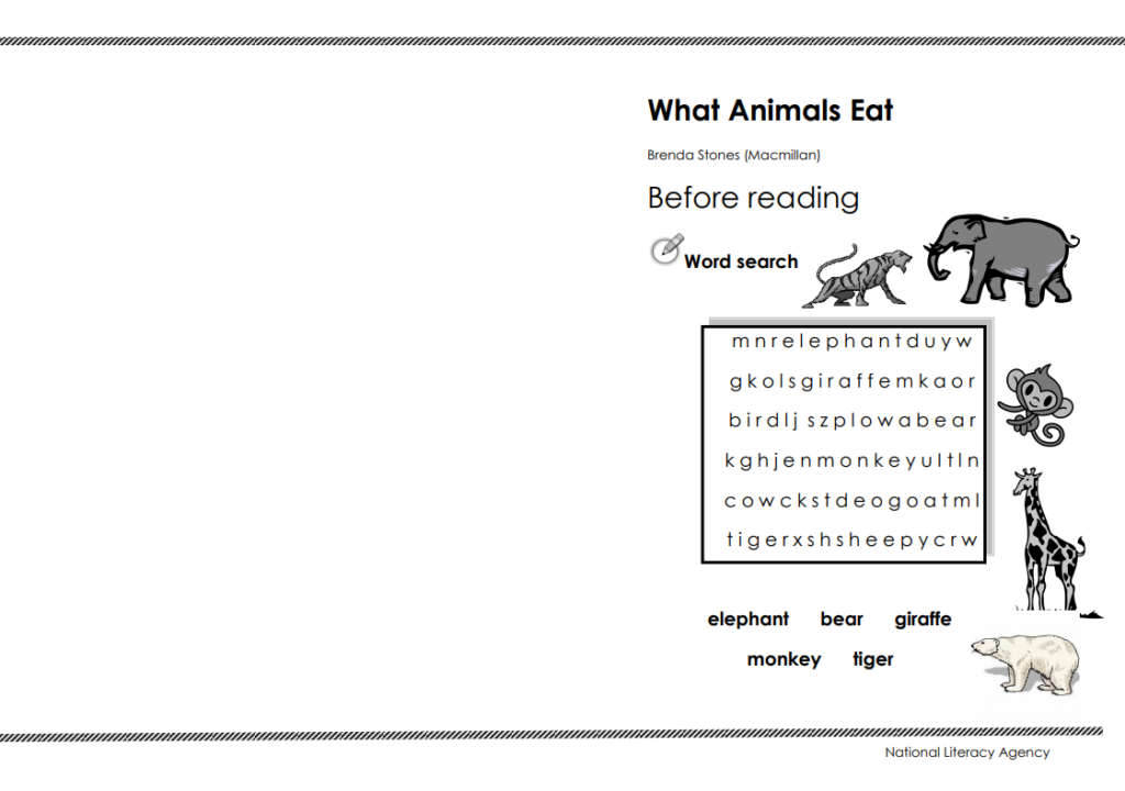 What Animals Eat