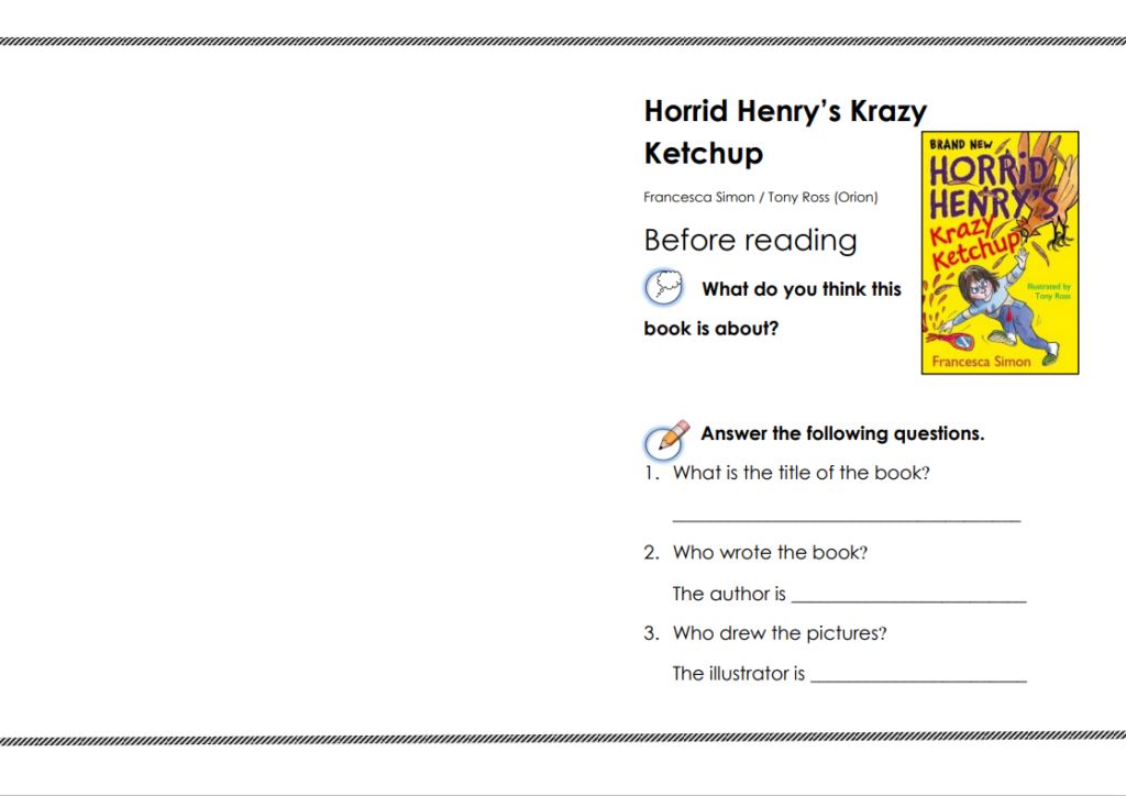 Horrid Henry's Krazy Ketchup