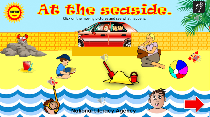At the seaside