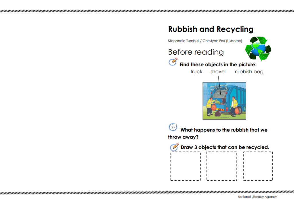 Rubbish and Recycling