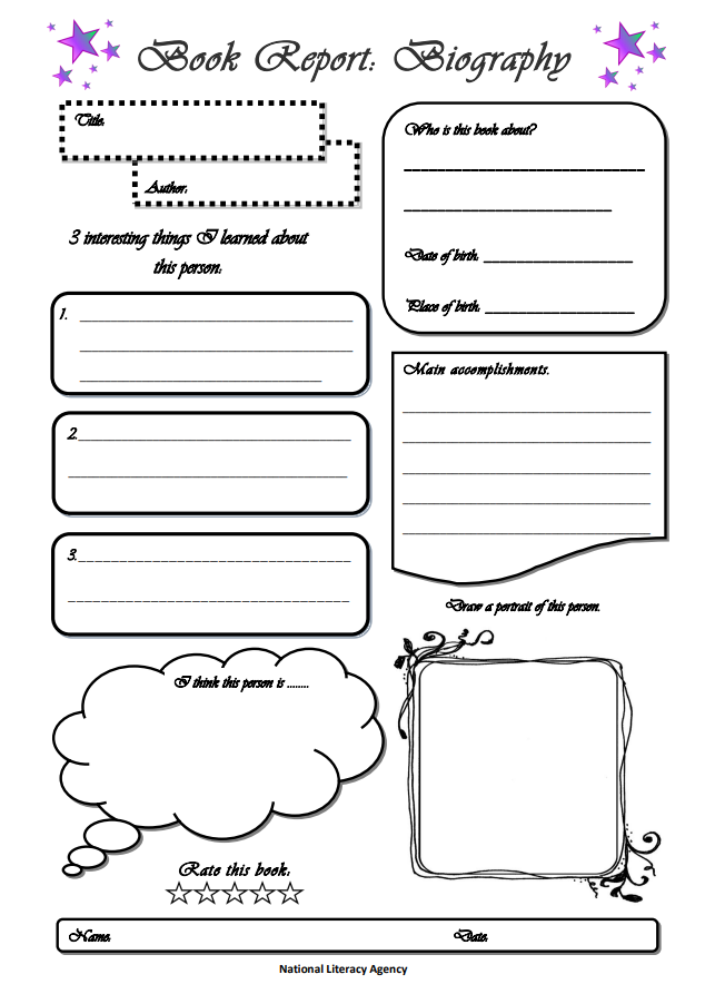 Book Report Biography