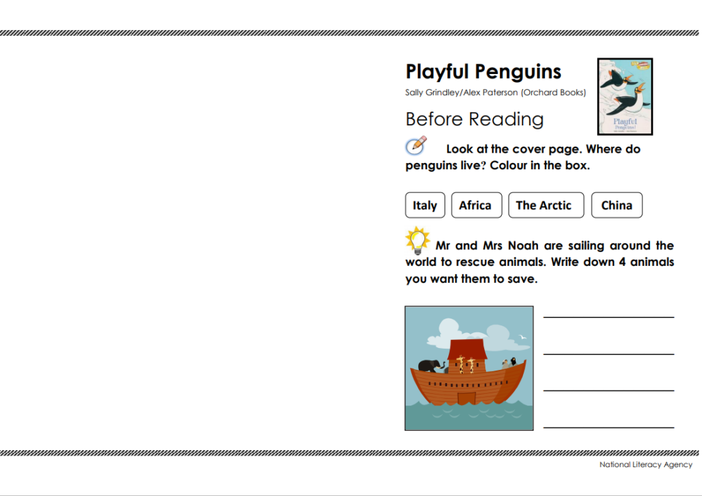 playful penguins