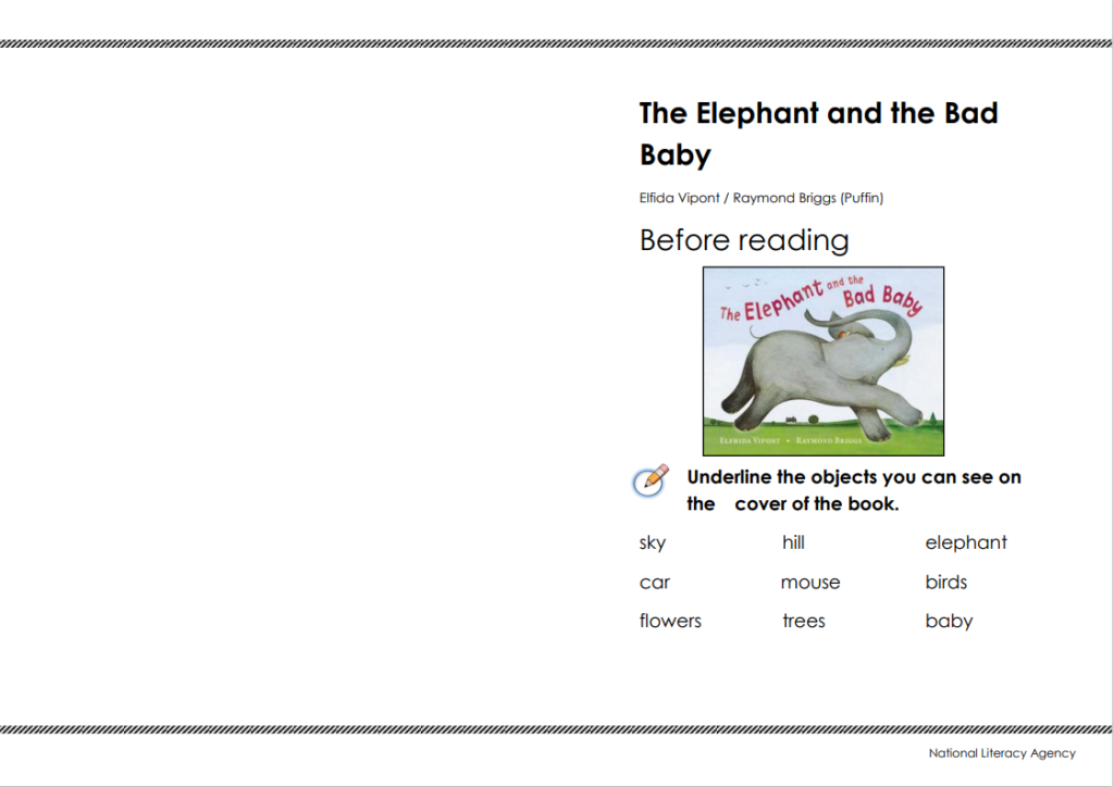 the elephant and baby
