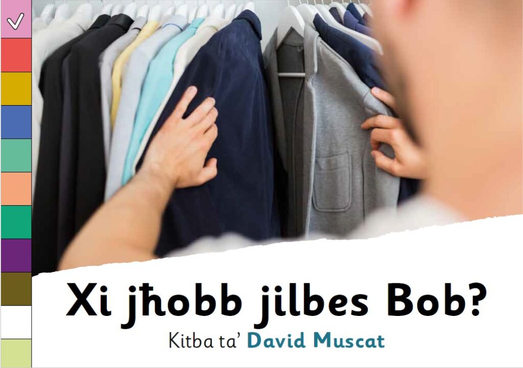 Xi jħobb jilbes Bob
