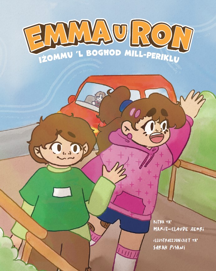 Emma u Ron iżommu 'l boghod mill-periklu