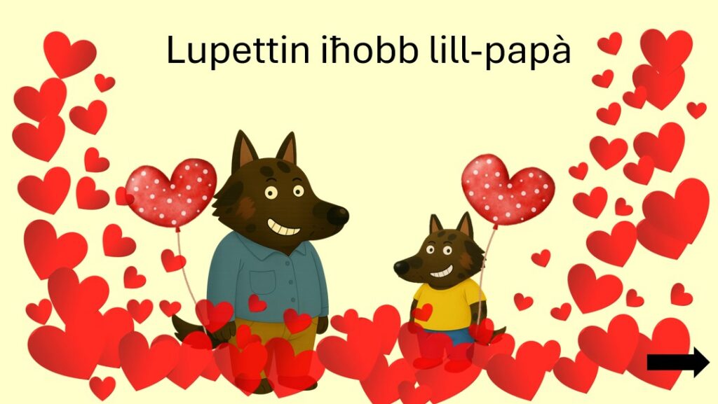 Lupettin iħobb lill-papà